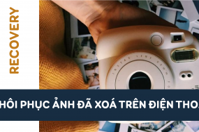 Khôi phục ảnh đã xoá logo
