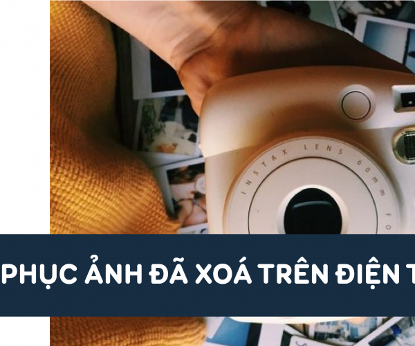 Khôi phục ảnh đã xoá logo