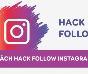cách hack follow instagram logo